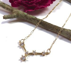 Cancer Necklace, Constellation, Zodiac, Astrology